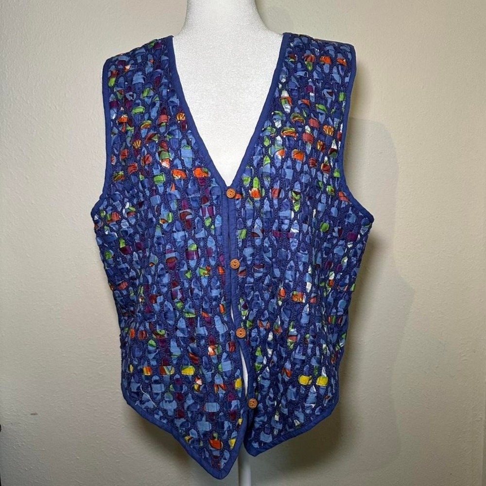 Vintage Shelly‎ & Arnold Button Vest (M)
